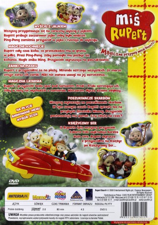 Magiczne przygody misia Ruperta: Rupert i wyścig z jajkiem [DVD]