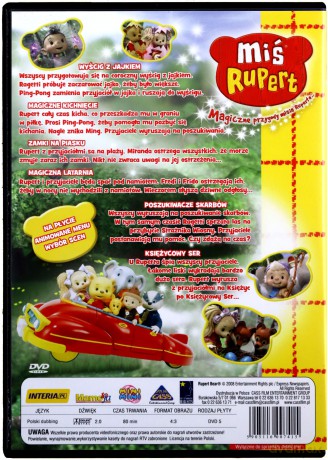 Magiczne przygody misia Ruperta: Rupert i wyścig z jajkiem [DVD]