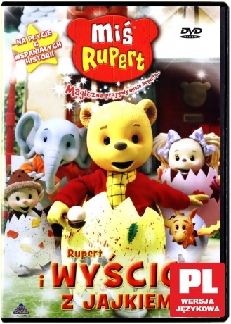 Magiczne przygody misia Ruperta: Rupert i wyścig z jajkiem [DVD]