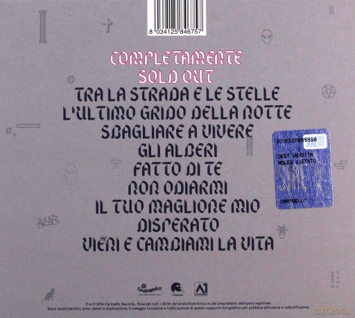 Thegiornalisti: Completamente Sold Out [CD]