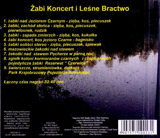 Żabi Koncert I Leśne Bractwo [CD]