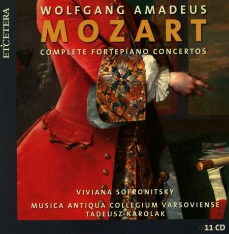 Wolfgang Amadeus Mozart: Complete Fortepiano Concertos [11CD]