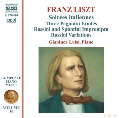F. Liszt: Complete Piano Music: Soirees Italiennes 30 [CD]