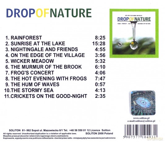 Drop Of Nature [CD]