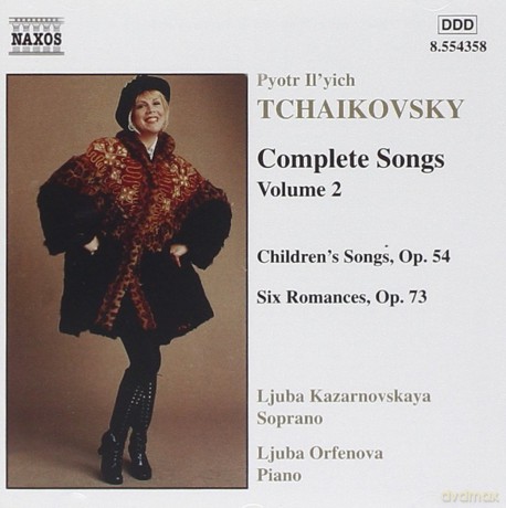 Pyotr Tchaikovsky: Complete Songs 2 [CD]