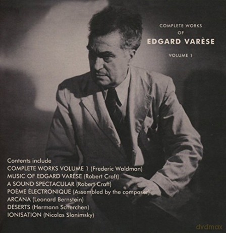 Edgard Varese: Complete Works Of Edgard Varese Volume 1: 3cd Boxset [3CD]
