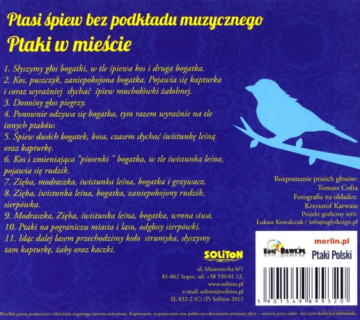 Ptaki W Mieście (digipack) [CD]