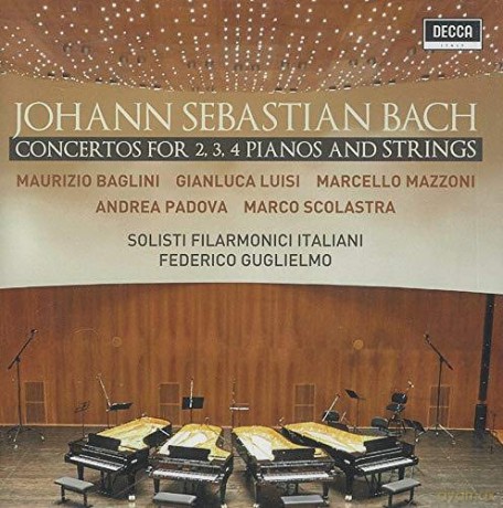 Baglini/Padova Bach: Concerti Per 2, 3 E 4 Pian [2CD]