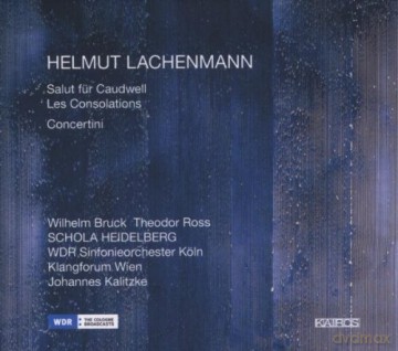 H. Lachenmann: Concertini, Les Consolations, Salut Four Caudwell [2CD]