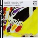 Janacek/dvorak: Concertino,Mladi Sextet-Serenade For Str [CD]
