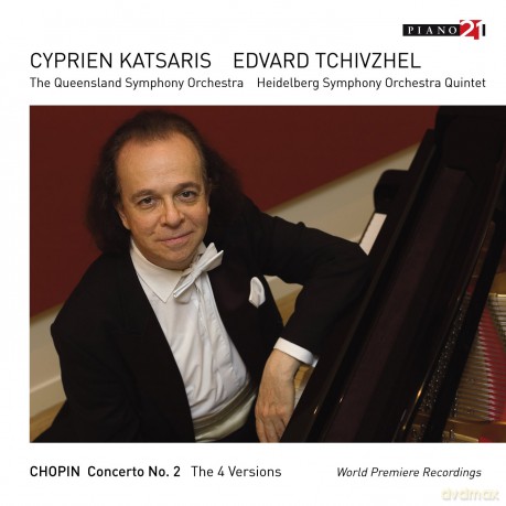 Fryderyk Chopin: Concerto No.2 Op.21 - The 4 Versions - Cyprien Katsaris [2CD]