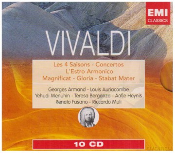 Antonio Vivaldi: Concertos/musique Sacree [10CD]