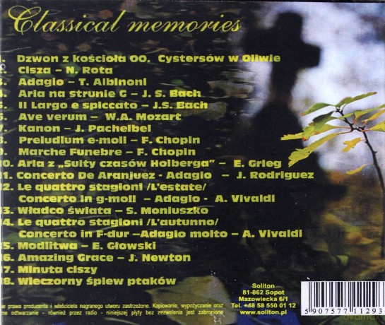 Żałoba - Classical Memories [CD]