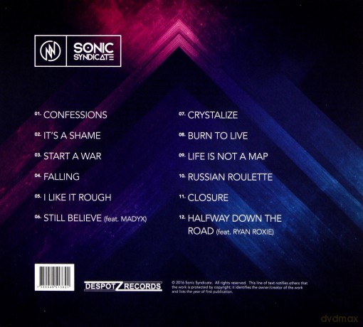 Sonic Syndicate: Confessions (digipack) [CD]
