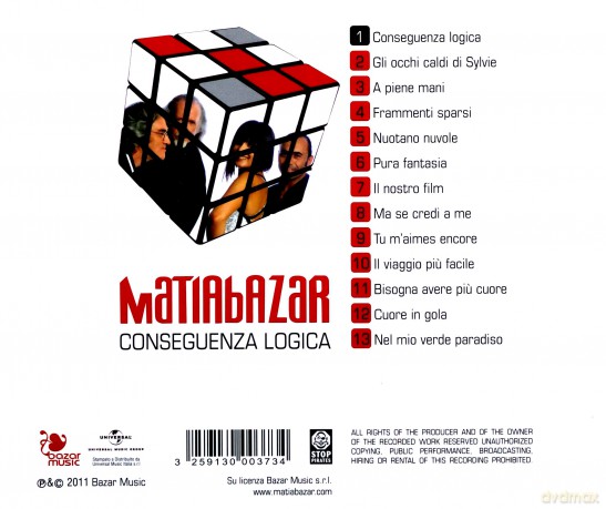 Matia Bazar: Conseguenza Logica [CD]