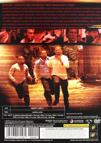 Prison Break: Skazany na śmierć Sezon 2 [BOX] [6DVD]