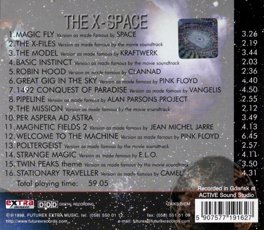 The X-Space Soundtrack [CD]