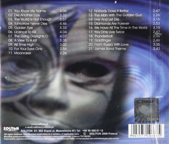 007 Themes From James Bond soundtrack [CD]