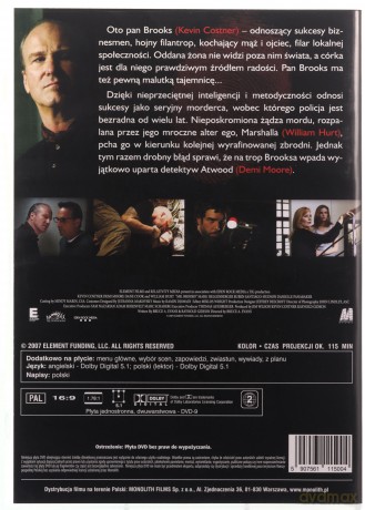 Mr. Brooks [DVD]