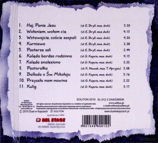 Duet W Kapciach - Pasterze Szli (digipack) [CD]