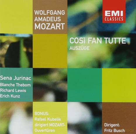 Cosi Fan Tutte [CD]