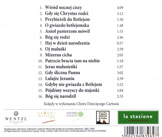 Kolędy W Wykonaniu Dzieci [CD]