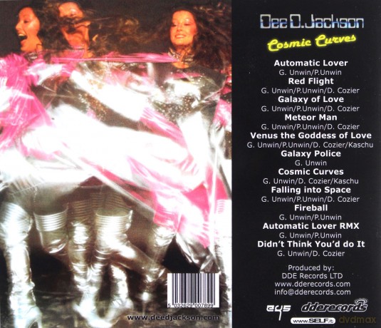 Dee D. Jackson: Cosmic Curves [CD]