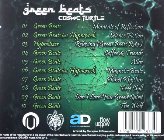 Green Beats: Cosmic Turtle [CD]
