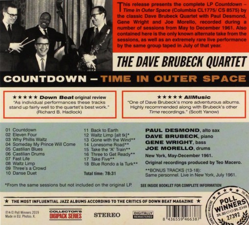 Countdown: Countdown-Time In Ounter Space [CD]