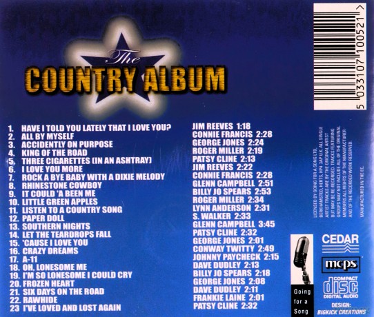 Country Album [CD]