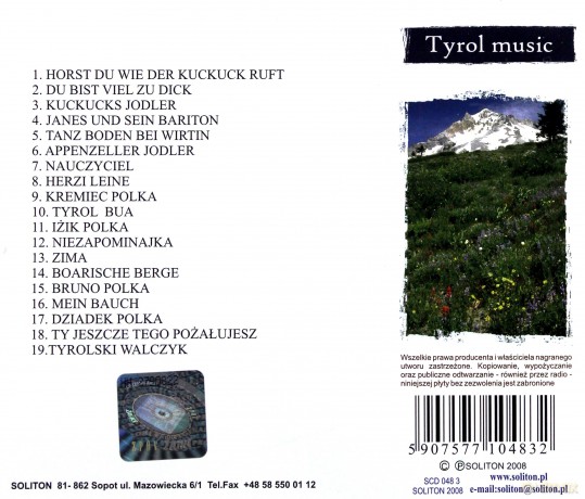Tyrolska Kapela Stefana: Music From Tirol [CD]