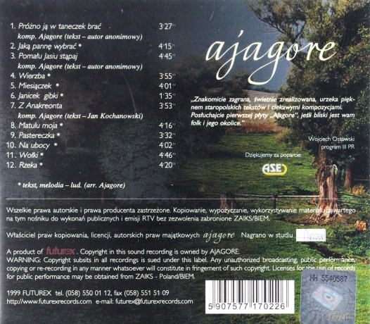Ajagor: Ajagore [CD]