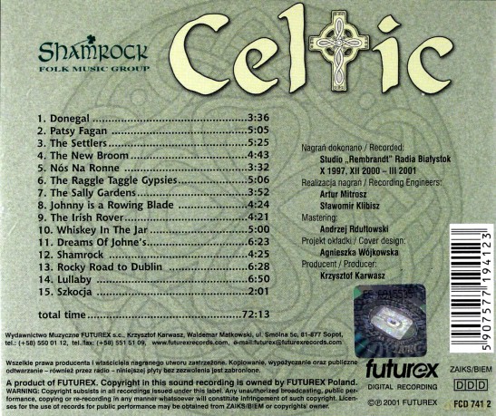 Shamrock: Celtic [CD]