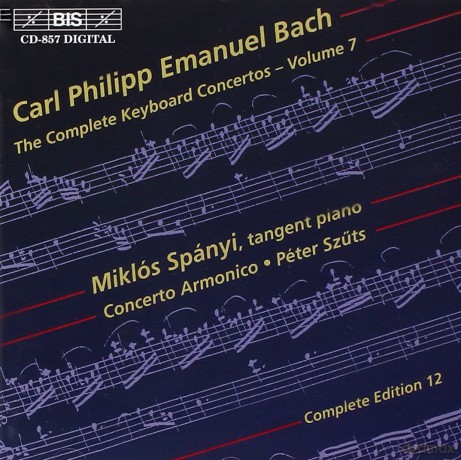 Cpe Bach: Keyboard Concertos, vol.7 [CD]