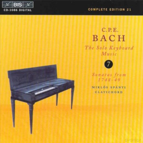 C.P.E. Bach: Cpe Bach: The Solo Keyboard Music, Vol 7 - Sonatas From 1748-49 [CD]