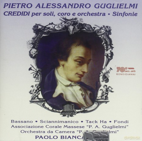 P.A. Guglielmi: Credidi Per Soli, Coro E [CD]