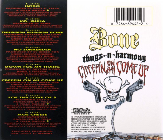 Bone Thugs N Harmony: Creepin on Ah Come Up [CD]