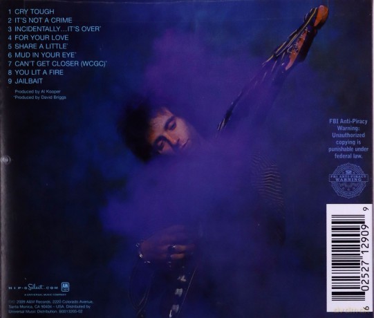 Nils Lofgren: Cry Tough [CD]