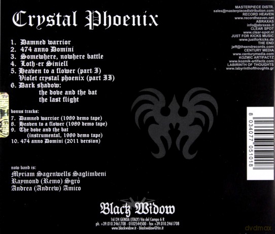 Crystal Phoenix: Crystal Phoenix-20th [CD]
