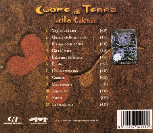 Lucilla Galeazzi: Cuore Di Terra [CD]