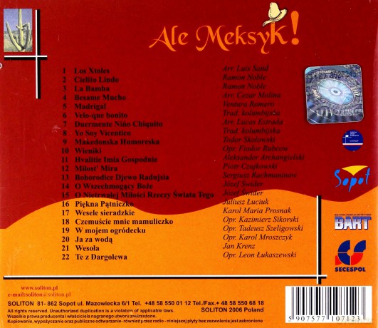 Chór Continuo: Ale Meksyk! [CD]