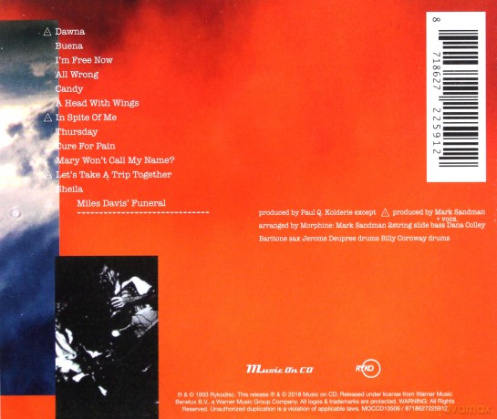 Morphine: Cure For Pain [CD]