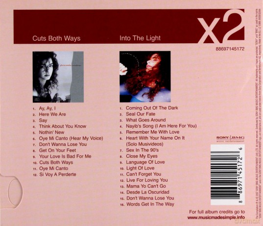 Gloria Estefan: Cuts Both Ways/into the Light [2CD]