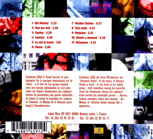 Granmoun Lele: Dan Kere (Reunion Island) [CD]