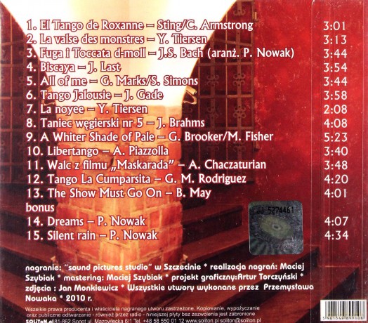 Przemysław Nowak: Light Sounds (Accordion) (digipack) [CD]