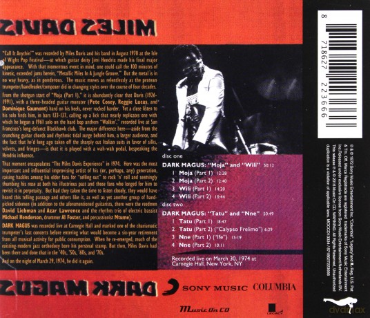 Miles Davis: Dark Magus [2CD]