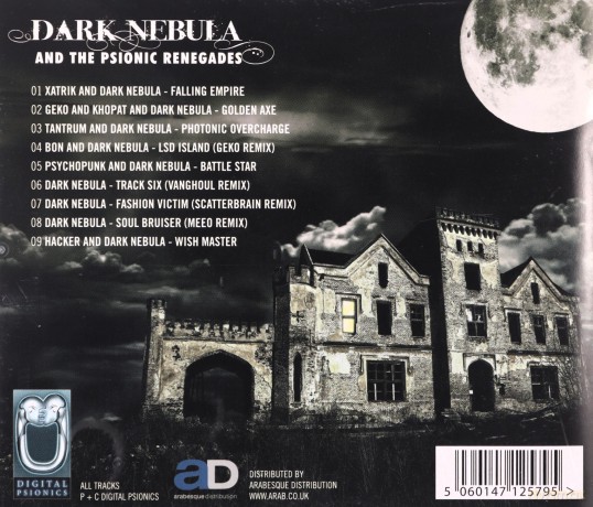 Dark Nebula and the Psionic Renegades [CD]