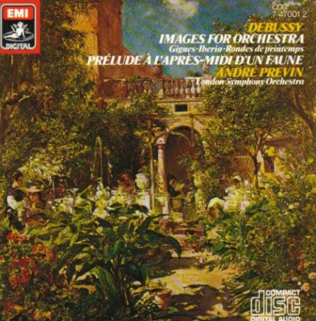 Previn: Debussy:Images Pour Orche [CD]