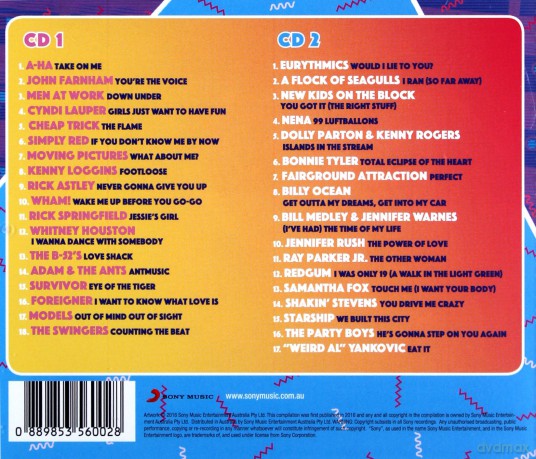 Decade Of Number 1s - 80s [2CD]