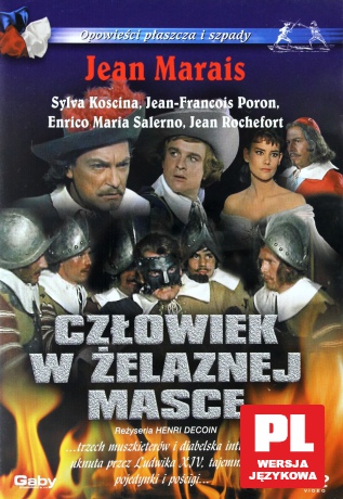 Człowiek w żelaznej masce (1962) [DVD]